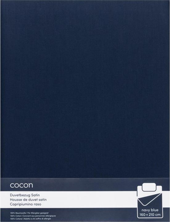 Produktbild Cocon Duvetbezug Satin (Duvetbezug, 160 x 210 cm)