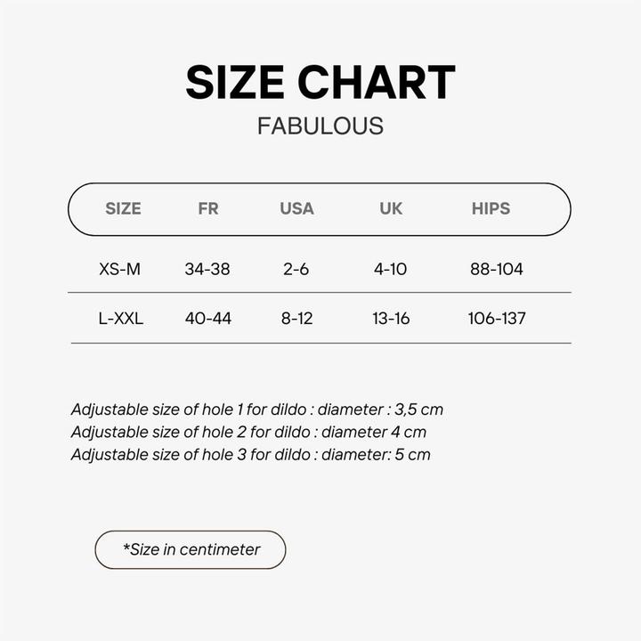 Actual product image Strap-on-me Fabulous imitation leather harness