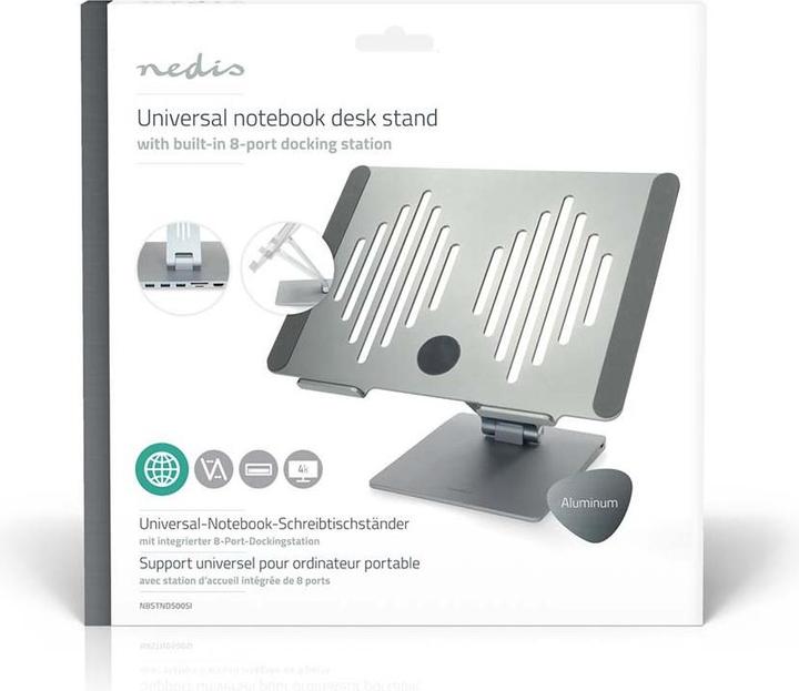 Actual product image Nedis Notebook-Ständer | Stromversorgung über USB | 17 " | Faltbar