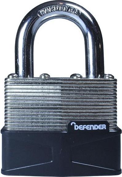 Actual product image Defender Laminated Steel Padlock