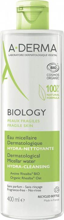 Actual product image A-Derma Biology Dermatological Micellar Water Hydra-Cleansing (Micelle water, 400 ml)