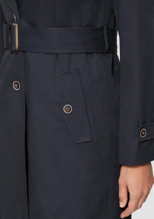 Image du produit S.Oliver Outdoor-Mantel Leicht gefütterter Mantel im Trench-Stil