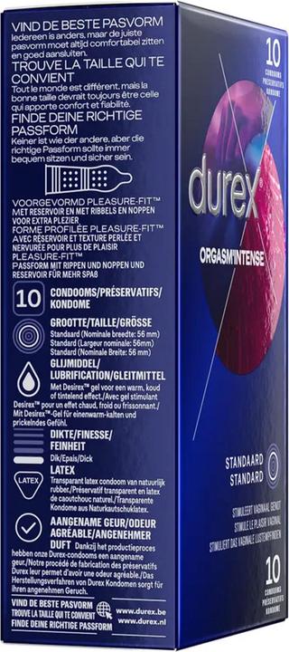 Actual product image Durex Orgasm Intense (60 pcs.)