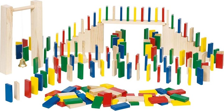 Actual product image Goki Domino rally wood
