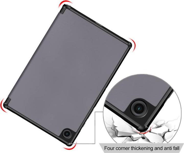Productafbeelding Cover-Discount Galaxy Tab A7 Lite - Drievoudige Smart Case grijs (Galaxy Tab A7 Lite)