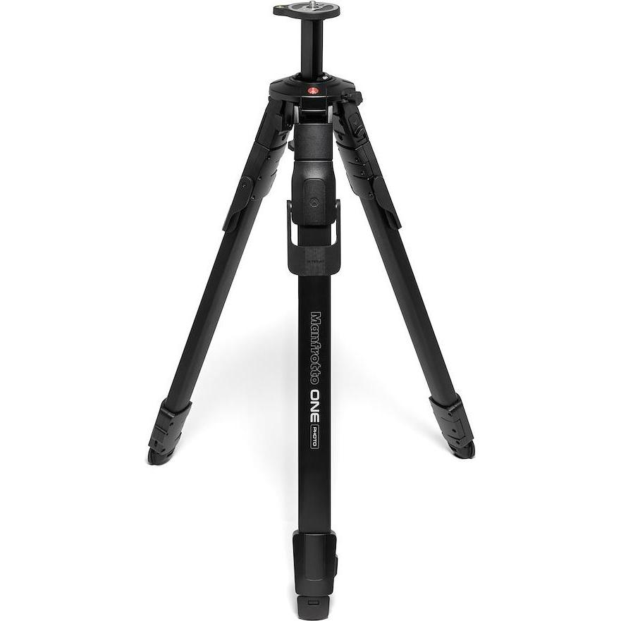 Manfrotto ONE Photo Alu Tripod (Metallo), Treppiede