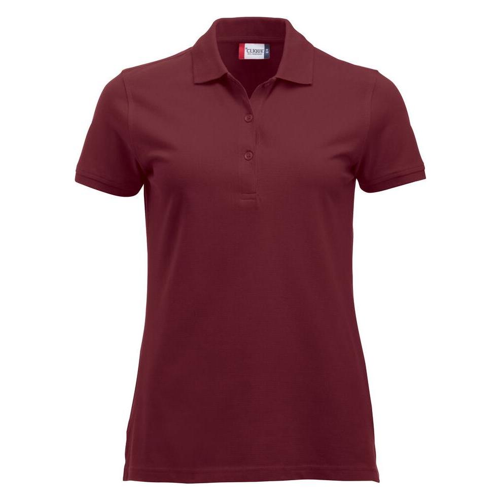 Clique, Damen, Shirts, Classic Marion S/S, Rot, (L)