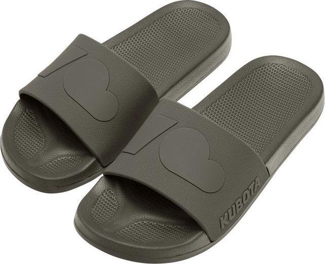 Actual product image Kubota basic plain cloud brown pool flip-flops K25SS-101-002-21-1 (44)