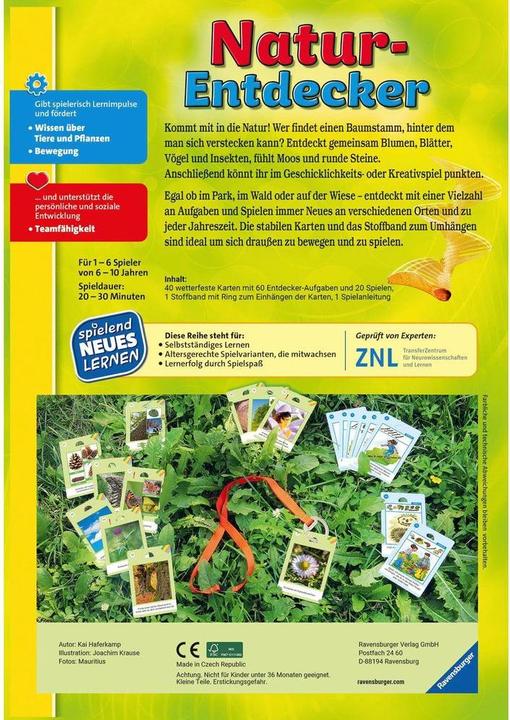 Produktbild Ravensburger Natur-Entdecker (Deutsch)