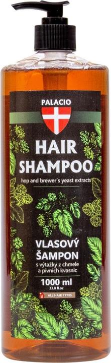 Produktbild Palacio Haarshampoo mit Extrakten aus Hopfen und Bierhefe (1000 ml, Flüssiges Shampoo)