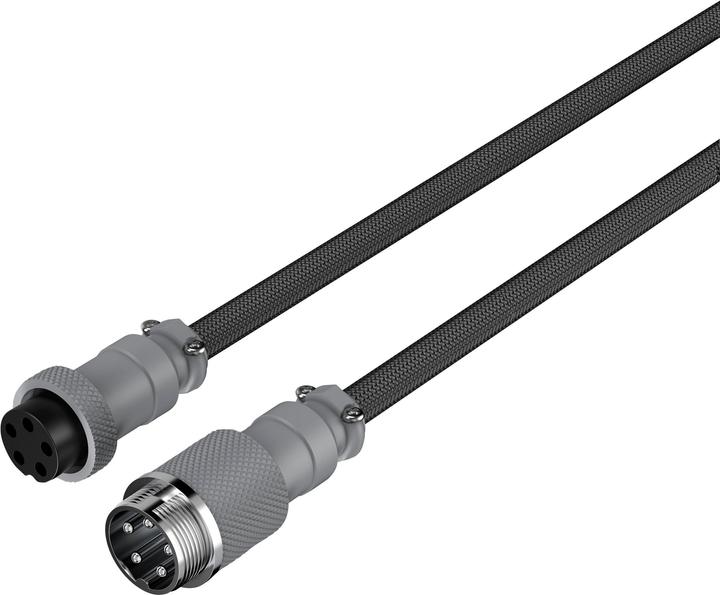 Productafbeelding HyperX USB-C spiraalkabel grijs (USB 3.0)