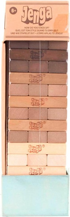 Actual product image Hasbro Gaming Jenga Game: Rustic Series Edition - Amazon Exclusive