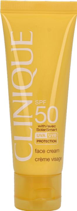 Actual product image Clinique Sun Face Cream SPF 50 (Sun cream face, SPF 50, 50 ml)