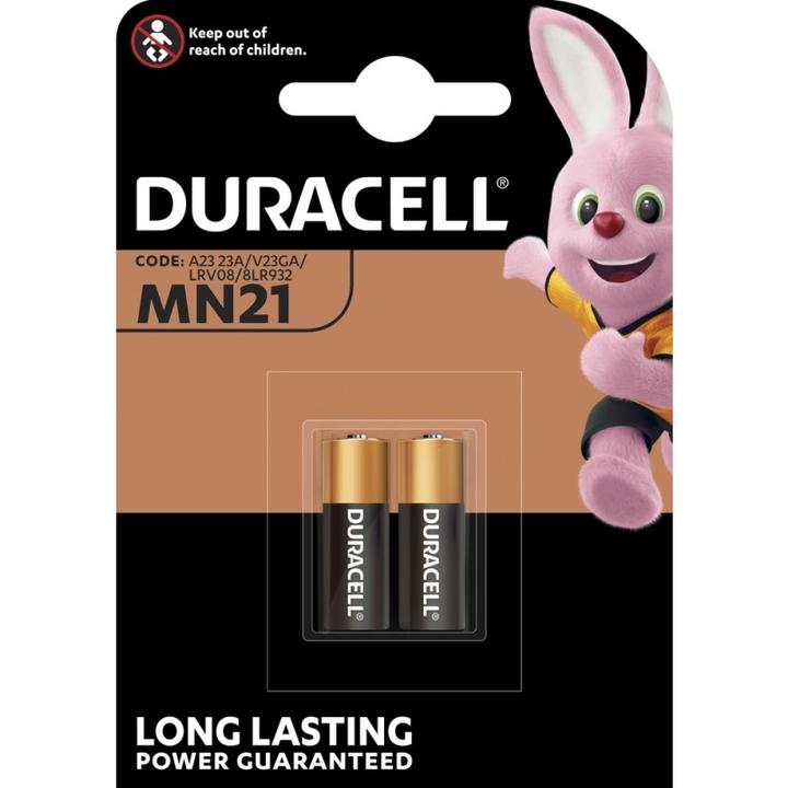 Image du produit Duracell Sécurité (2 pcs, A23, 33 mAh)