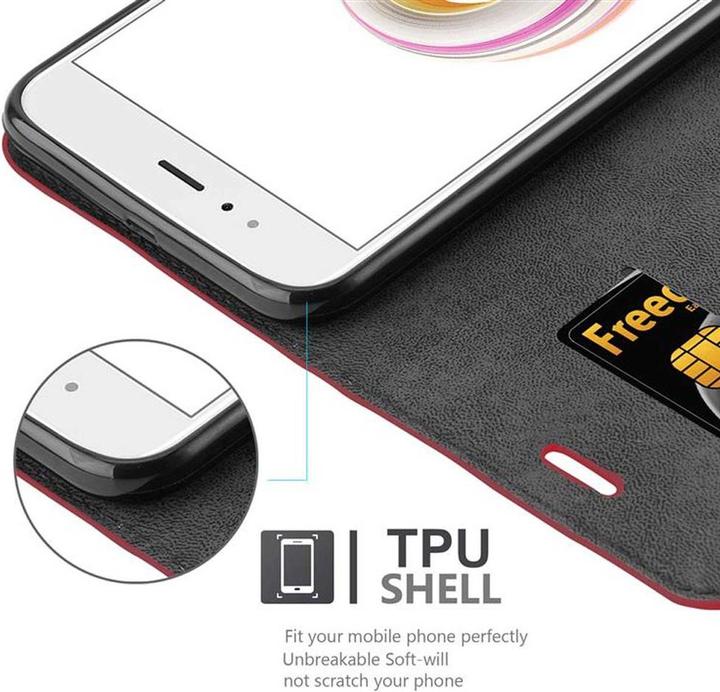 Actual product image Cadorabo Book Invisible Magnet Cover (Mi A1, Xiaomi Mi 5X)