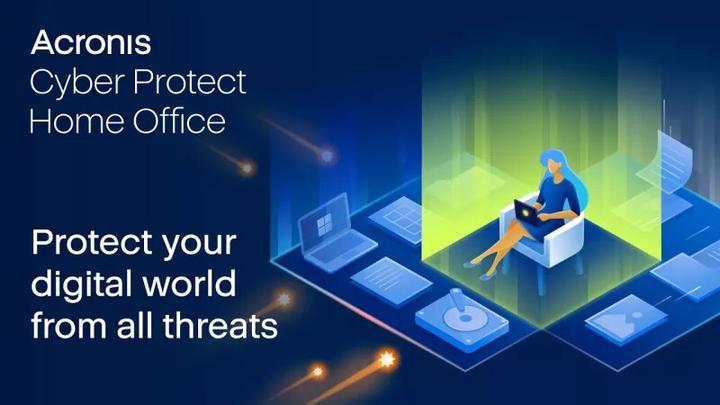 Produktbild Acronis Cyber Protect Home Office Backup Edition Box, ABO, 3 PC, 1y (3 User, 12 Monate)