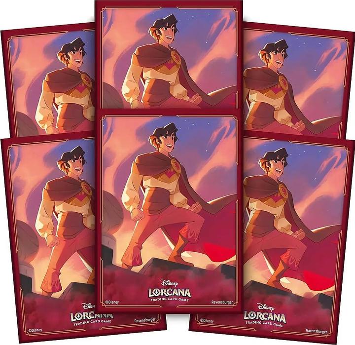 Productafbeelding Ravensburger Disney Lorcana Trading Card Game: Set 5 - Kaarthoezen motief B