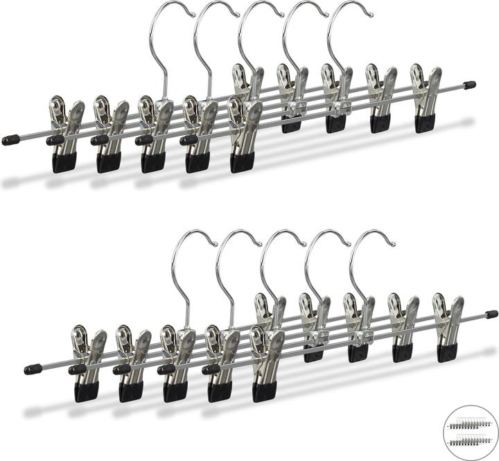 Produktbild Relaxdays Hosenbügel Set (20 x)