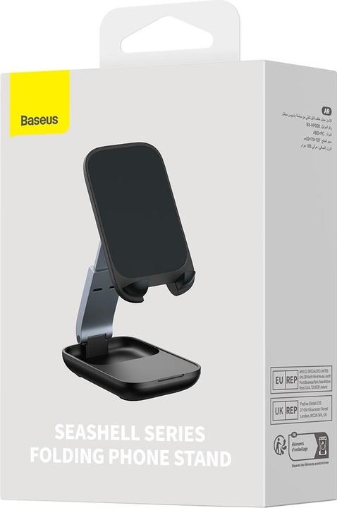 Actual product image Baseus Folding Phone Stand (black)