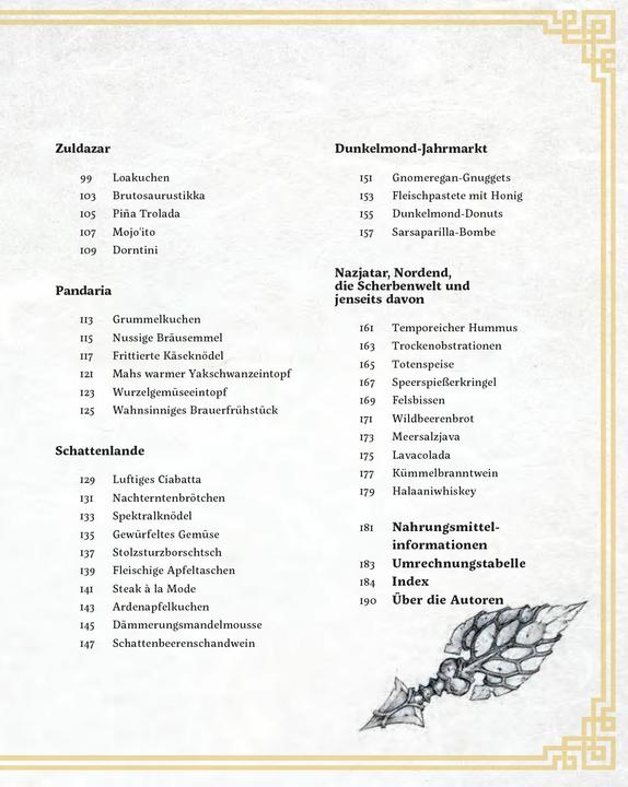 Image du produit Panini World of Warcraft: Neue Genüsse aus Azeroth - Das offizielle Kochbuch (Allemand, Chelsea Monroe-Cassel, 2021)