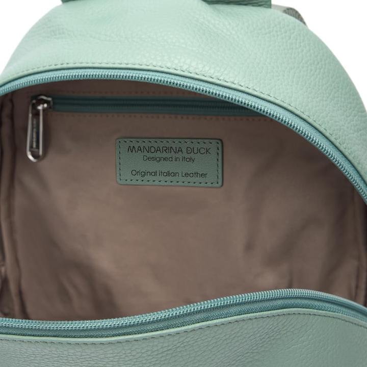 Actual product image Mandarina Duck Mellow Leather Women's Backpack with Adjustable Strains
