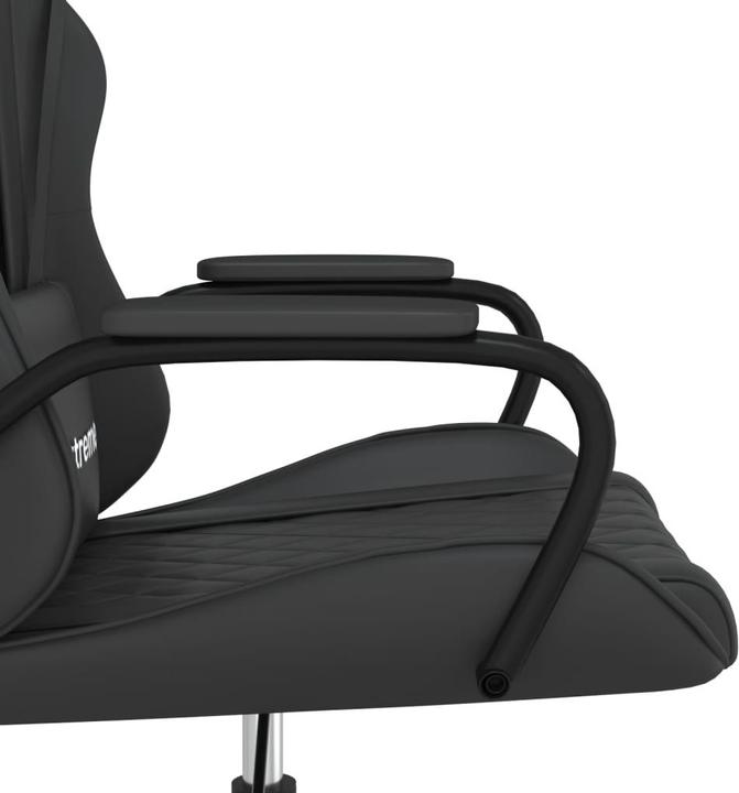 Image du produit vidaXL Gaming-Stuhl Schwarz Kunstleder,Farbe: Schwarz,Material