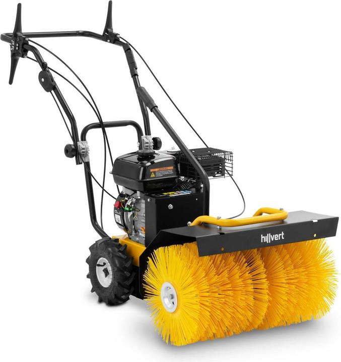Produktbild Hillvert Kehrmaschine Benzin Motorbesen Benzin-Besen 208 cm³ / 4,1 kW 700 mm Arbeitsbreite