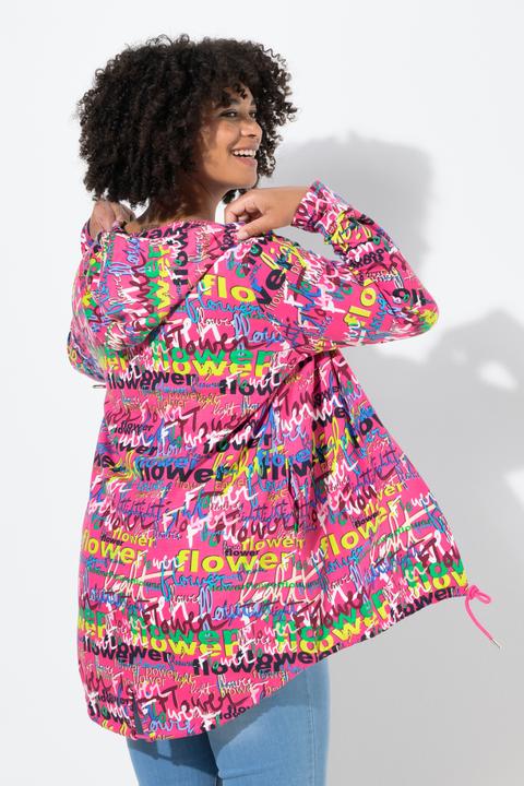 Produktbild Angel of Style Sweatjacke, offene Form, Scribblemuster (44)