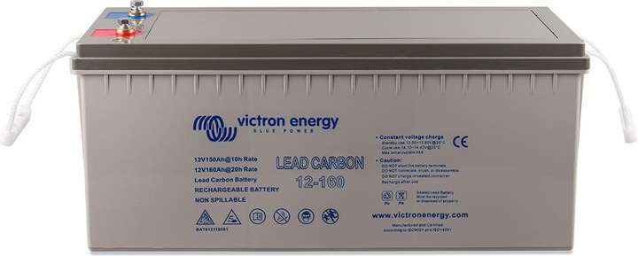 Immagine prodotto Victron Energy Batteria al piombo carbone 12V/160Ah (M8) (12 V, 160 Ah)