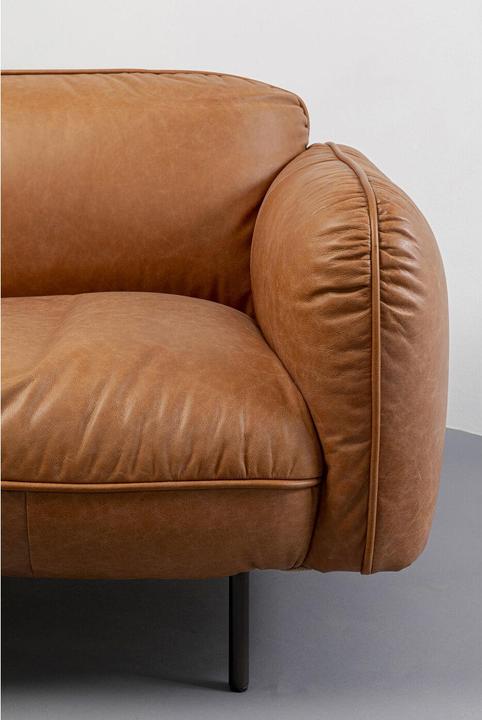 Image du produit Kare Design Canapé Calgary Smart cuir marron clair 228cm (3 places)