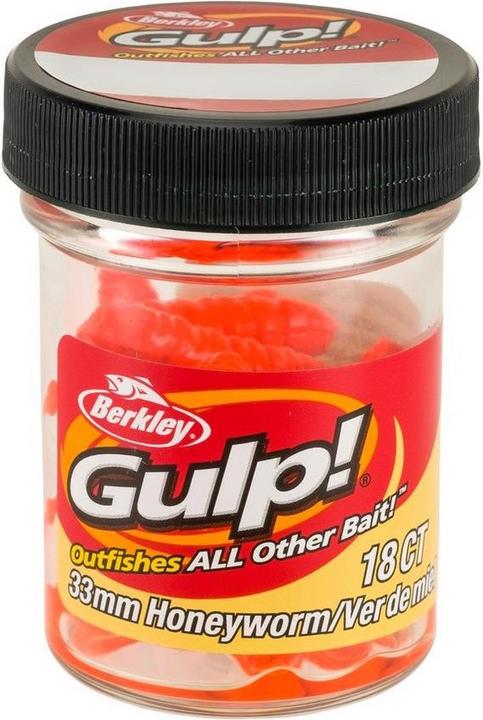 Produktbild Berkley Gulp! Honey Worm Orange (3 cm)