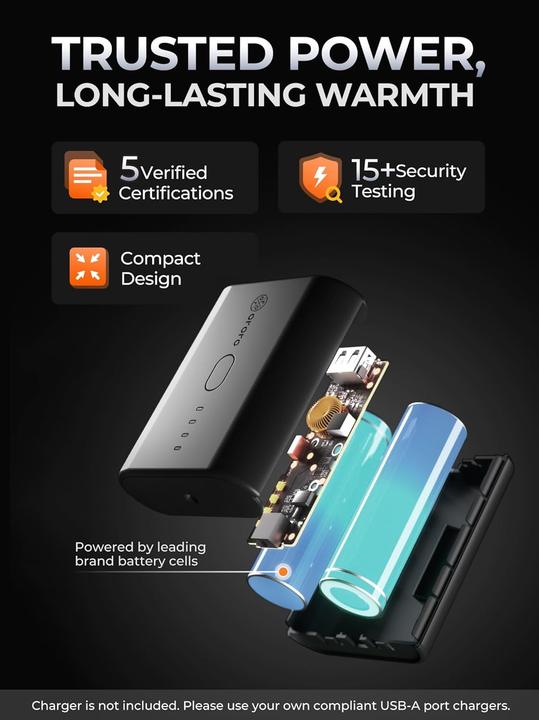 Actual product image Ororo Beheizbare Damenweste (XS)