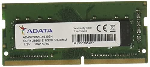 Actual product image Adata 8GB 2666Mhz SODIMM RAM (1 x 8GB, 2666 MHz, DDR4-RAM, SO-DIMM)