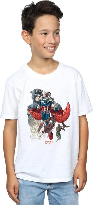 Produktbild Captain America Falcon Evolution TShirt Jungen (116)