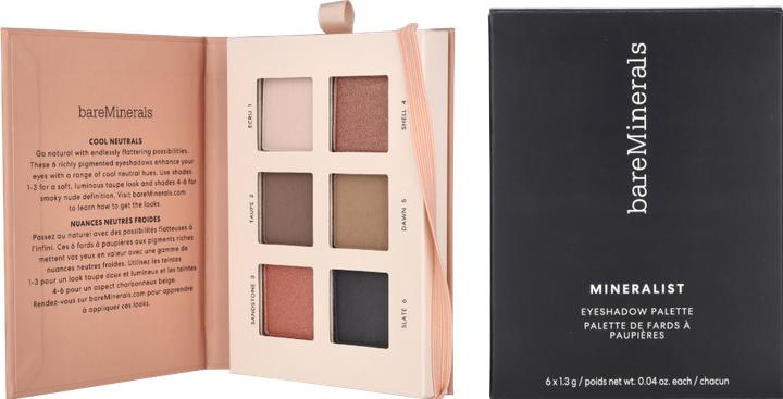 Actual product image Bare Minerals Bareminerals Mineralist Eyeshadow Palette Ultranatural Eyeshadow Palette 7.8G (7.8G)