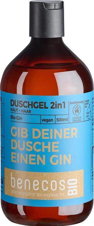 Produktbild Benecos BIO-Duschgel Haut & Haar 2in1 Gin - 500ml - (500 ml)