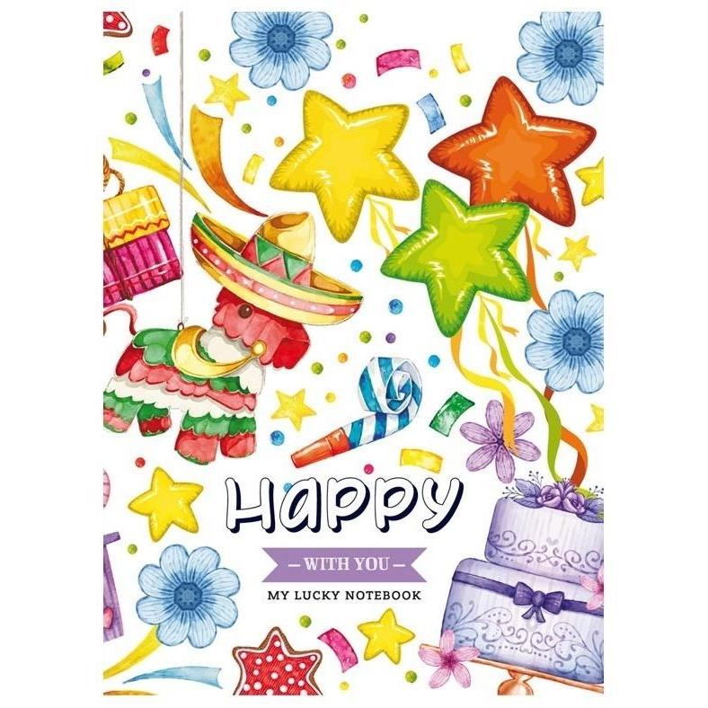 Fresh, Quaderno + Bloc notes, Dekoratives Notizbuch 145x197/64K Raster TW Piniata