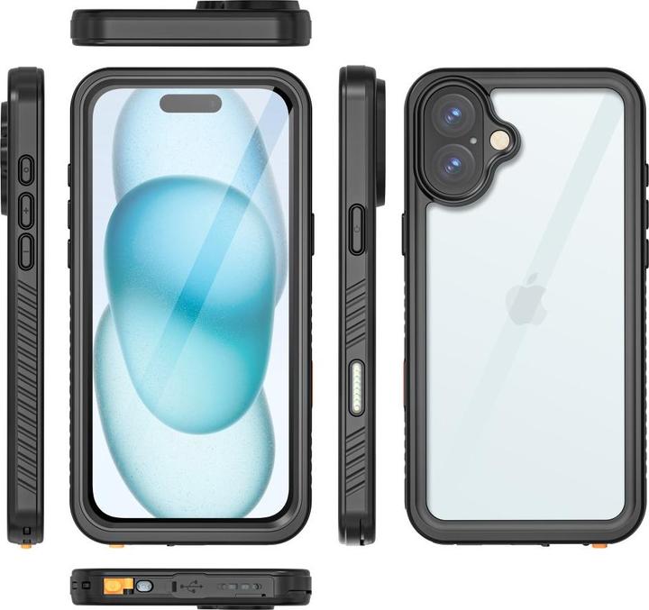 Actual product image Redpepper Waterproof protective cover IP68 (Apple iPhone 16 Plus)