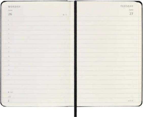 Produktbild Moleskine Tageskalender (A6, Pocket, Englisch)