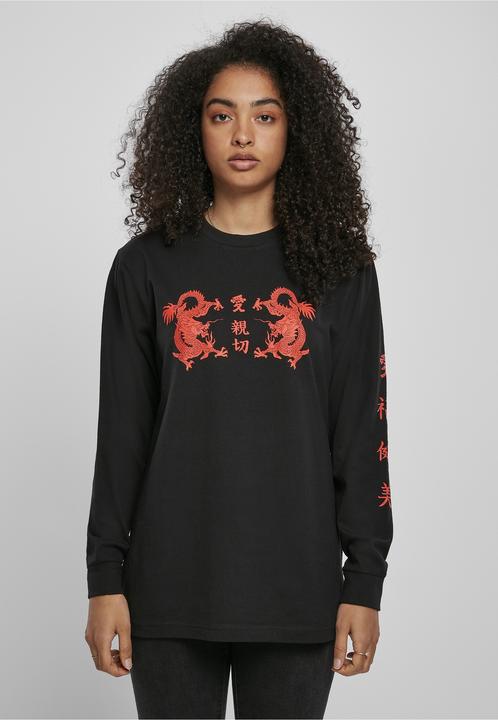 Produktbild Merchcode Ladies Chinese Letters Longsleeve (XS)