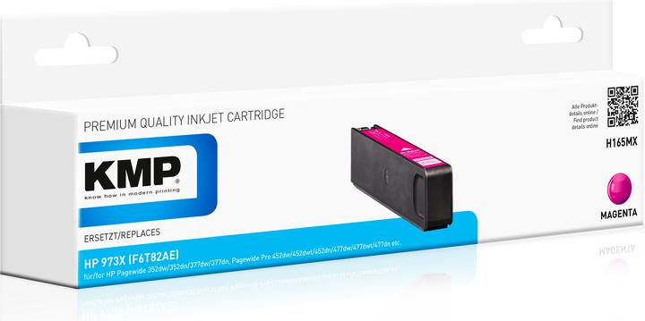 Produktbild KMP H165MX - Kompatibel - Tinte auf Pigmentbasis - Magenta - HP - Multi pack - HP Pa (M)