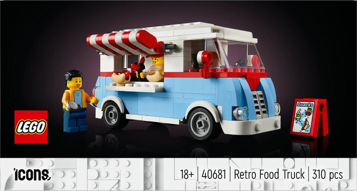 Image du produit LEGO Icons Retro Food Truck (40681, LEGO Icons)
