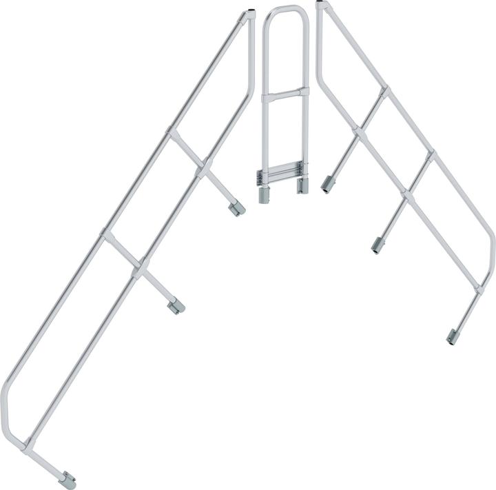 Productafbeelding Munk 45ï¿½ tweede leuning 8 treden (80 cm)