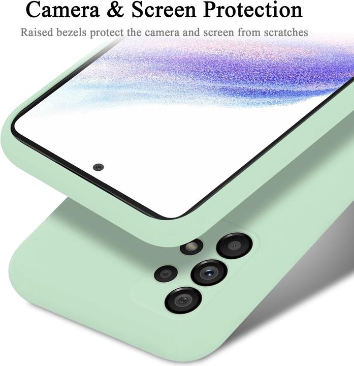 Image du produit Cadorabo TPU Liquid Silicone Case Housse pour Samsung Galaxy A53 5G (Samsung Galaxy A53 5G)