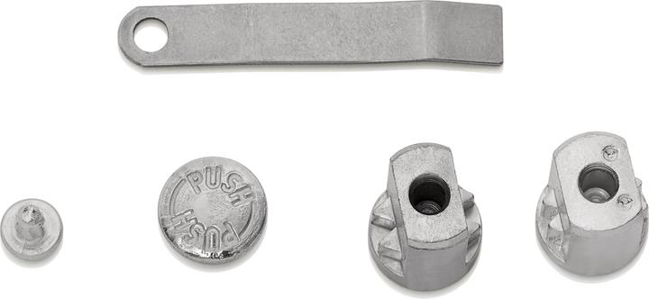 Produktbild Knipex 2 Paar Kunststoffeinsätze 1K für 81 11 250 / 81 13 250 (120 mm)