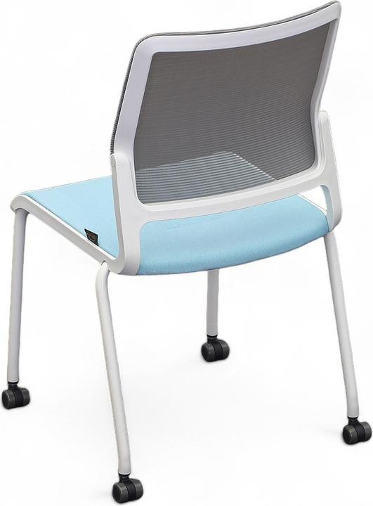 Produktbild Sitag 4-Fuss Stühle SitagXilium Mesh Blau ohne Armlehnen, Neu (48 cm)