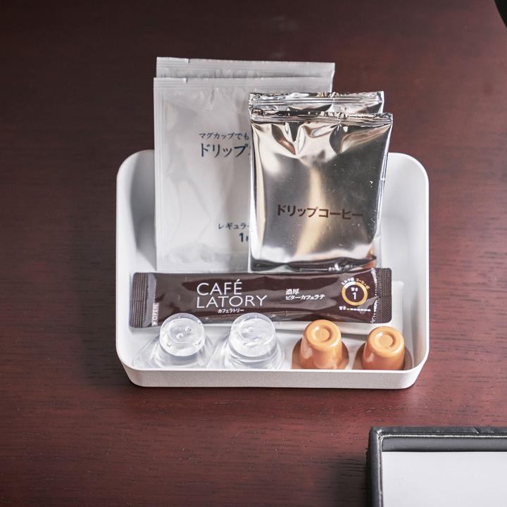 Actual product image Yamazaki M TOWER storage tray