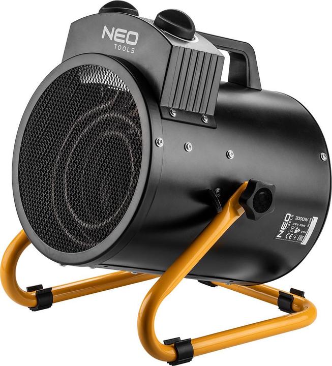 Actual product image Neo Tools Electric heater 3kW, industrial, setting control, IPX4 (3000 W)