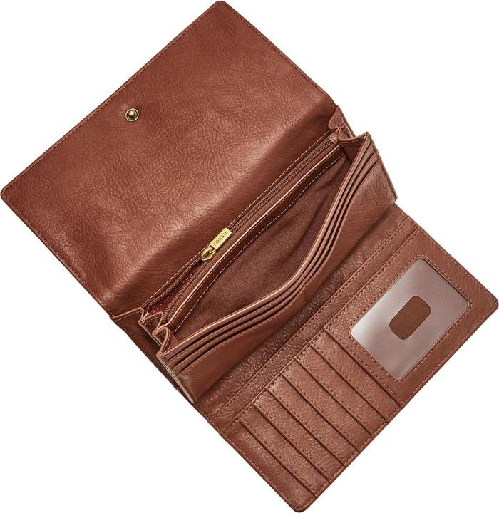 Actual product image Fossil Logan wallet RFID leather 18.5 cm