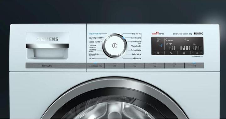 Actual product image Siemens Fully automatic washing machine (9 kg, Left)